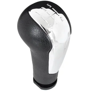 Schaltknauf Schwarz in 5-Gang 13mm Loch für Chevrolet Spark 11-16