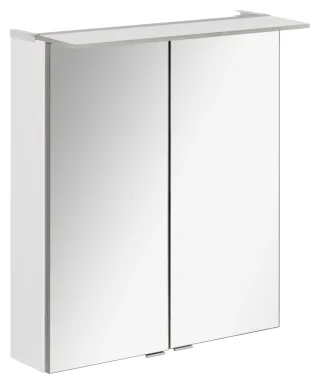 Fackelmann Spiegelschrank B.perfekt 60x69,5x23,5,Weiß,2T,Box, 84103 84103