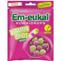 Em-eukal Süßigkeit, Em eukal Gummidrops Vitamin Shot sauer zuckerhaltig Packung 90g