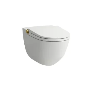 LAUFEN Dusch-T-WC wandh. RIVA 600x355x405 rim. we mt m. Controller Gold gl, H8206917620001 H8206917620001