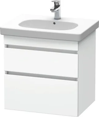 Duravit DuraStyle Waschtischunterbau wandhängend Weiß Matt 600x453x610 mm - DS648301818 DS648301818