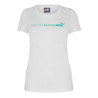 Puma - "Forever Faster" T-Shirt für Damen (Weiß)