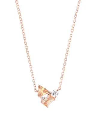 s.Oliver - Kette pink|rosé - Gr. - 45