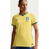 Nike Fußballtrikot Brasilien 2026 Heimstadion Replika-Fußballtrikot (Damen) für Training und Freizeit, mit Dri-FIT-Technologie