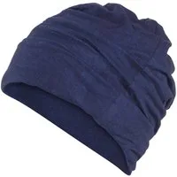 Fashy Strickmütze Fashy - Kopfbedeckung Chemo Mütze Temperaturausgleichend Wendbar Blau