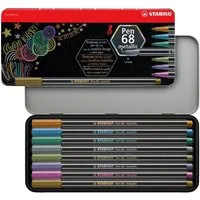 STABILO Marker Pen 68 metallic, (1-tlg), title