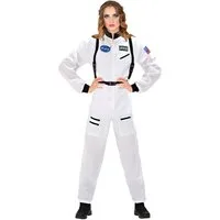 Widmann S.r.l. Kostüm Astronaut Overall weiss Damen