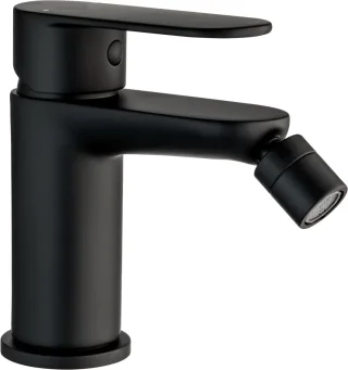 Neuesbad Serie 100 Bidetarmatur ohne Ablaufgarnitur, schwarz matt NB1DEBGA_N30M1