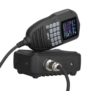 QYT KT-WP12 Mini Dual Band Mobile Radio 25W High Power 200 Channels 136-174MHz 400-470MHz VHF UHF Long Range Car Two Way