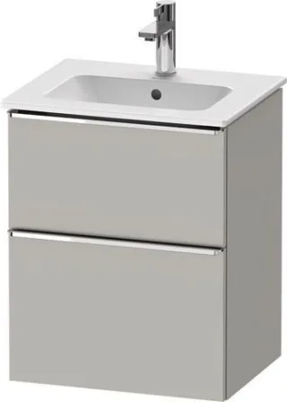 Duravit D-Neo Waschtischunterbau wandhängend Betongrau Matt 510x402x625 mm - DE4360010070000 DE4360010070000