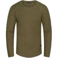 SOULSTAR Sweatshirt S2KAUAI mit Biker-Steppung
