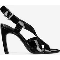 GINO ROSSI Gino Rossi AMEY‑V1883‑05 – Elegante Damen-Sandaletten aus Lackleder Sandale Lackleder, elegant, hoher Absatz