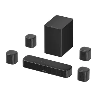 ULTIMEA Aura S4T Soundbar 7.1 Virtual Surround Soundbar with Enhanced Bass bluetooth 6.0 350W with 4 Surround Speakers B