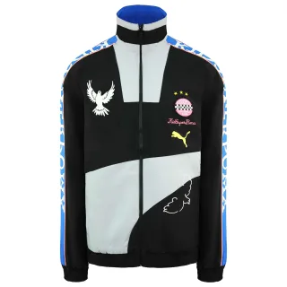 Puma x Kidsuper Studios Langarm Zip Up Blue Herren Track Jacke 598461 01