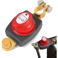FELIXLEO Batterie Trennschalter 12V 48V Auto Motorrad Boot Wasserdicht Robust Batterie, (1 St)