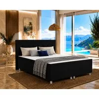 Best for Home Boxbett Neo Sawana Komfortable Bonellfederkernmatratze mit 5 cm Topper (Komplettbett, 4-St., 90x200 120x200 140x200 160x200 180x200 200x200), 7-Zonen-Bonnellfederkernmatratze, ergonomischer Schlafkomfort