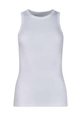 SKINY - Skiny Damen Tanktop Rib Tops white - Gr. - 36