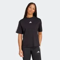 adidas Sportswear T-Shirt W 3S SJ BF T Kurzarmdesign, mit Rundhalsausschnitt, gerader Abschluss