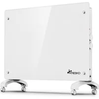 TRESKO Konvektor Glaskonvektor Elektroheizung 1500 & 2000W, 2000 W, APP WiFi Funktion, Glasheizung elektrisch