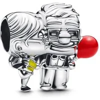 Pandora Charm-Einhänger PANDORA Disney Pixar Charm Oben Carl und Ellie, 925er Silber