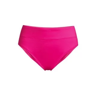 Bikinihose mit hohem Beinausschnitt, Damen,  Pink, Elasthan/Nylon-Mischung, by Lands' End