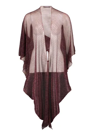 Vera Mont - Cape Dark Red/Black - Gr. - OS