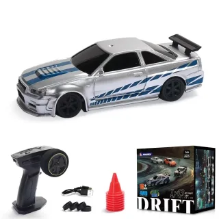 JIABAILE 4304A 4305A 4310 4311 RTR 1/43 2.4G 4WD Drift RC Car Optional Gyro Mini Race LED Light Radio Control High-Speed