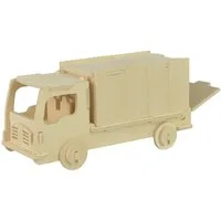 Pebaro 3D-Puzzle Holzbausatz LKW, 851/4, 24 Puzzleteile