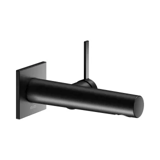 Keuco IXMO Pure Black Selection Waschtischarmatur Unterputz, eckig, Ausladung: 165 mm, schwarz matt 59516370102