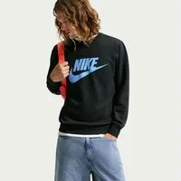 Nike Sportswear T-Shirt Nike Sportswear Club Men's Graphic Fleece Crew in mehreren Größen von S bis XXXL verfügbar