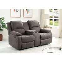 ATLANTIC home collection 2-Sitzer Cicero, mit Relaxfunktion, Federkern und Getränkehalter