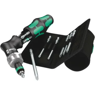 Wera Kraftform Kompakt Pistol RA 4, 13-teilig - Auslauf - 05051031001