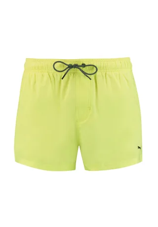 PUMA Herren Badehose Badeshorts Logo Short Length Swim Shorts