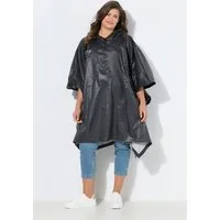 Laurasøn Funktionsjacke Funktions-Regencape Unisex Print Kapuze
