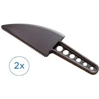 Ruco Tortenmesser, Antikratz-Tortenmesser/Tortenheber, 2er Set