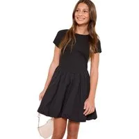 LIPSY 2-in-1-Kleid Lipsy 2-in-1-Puffball-Kleid mit kurzen Ärmeln (1-tlg)