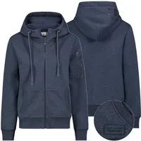 SUBLEVEL Sweatjacke Sweatjacke Hoodie Sweater Kapuzenpullover Übergangsjacke Frühlings