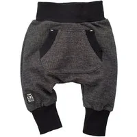 PINOKIO Pumphose Haremshose Pumphose mit Kängurutasche strukturiert (1-tlg) KIDS RULE Patch