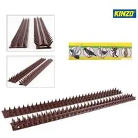 BURI Taubenspikes Vogelabwehr Zaunspitzen 5m Taubenspikes Abwehrstacheln