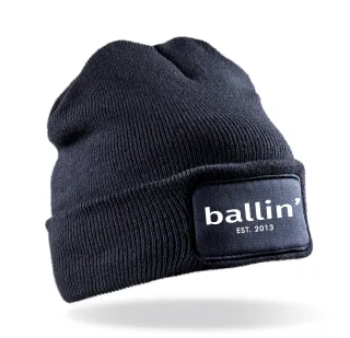 Beanie von Ballin Est. 2013 in der farbe Blau und in größe one size.