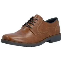Rieker Schnürschuh Halbschuh, Business-Schnürer, Anzugschuh mit Blockabsatz
