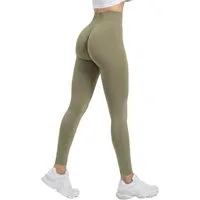 Smilodox Leggings Slayton Scrunch, Seamless Push-Up Sporthose High Waist V-Shape Bund Invisible Scrunch Blickdicht Yogahose, Fitness Gym Yoga Alltag
