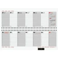 GLOCKEN Tischkalender 2027, 2 Seiten = 1 Woche