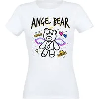 Banco T-Shirt Damen Sommershirt mit verschiedenen Bärendruck Streetwear Rundhalsausschnitt, 100% Baumwolle, Größen S - 6XL