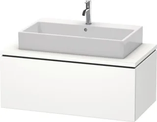 Duravit L-Cube Konsolenwaschtischunterbau wandhängend Weiß Supermatt 1020x547x400 mm - LC581408484 LC581408484