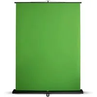 Master of Boards Fotohintergrund Green Screen, 160 x 200cm, Fotoleinwand, Ausfahrbar