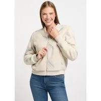 Ragwear Fleecejacke CAIRRO PRINT mit Reißverschluss, aus Kunstfaser und Fleece, Basic Passform