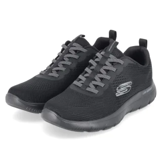 Skechers Sneaker SUMMITS ECKLER - Gr. 40 - Schwarz - Textil