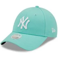 New Era Baseball Cap New York Yankees MLB League Essential Blue Tint 9Forty Adjustable Wome (1-St)