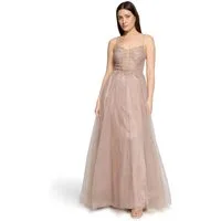 Vera Mont Abendkleid Damen mit Stickerei Rückenfrei